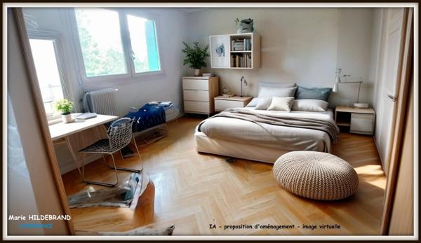 Maison de 90m² sur parcelle de 1000m² - 3 chambres et sous sol aménageable