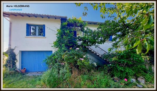 Maison de 90m² sur parcelle de 1000m² - 3 chambres et sous sol aménageable