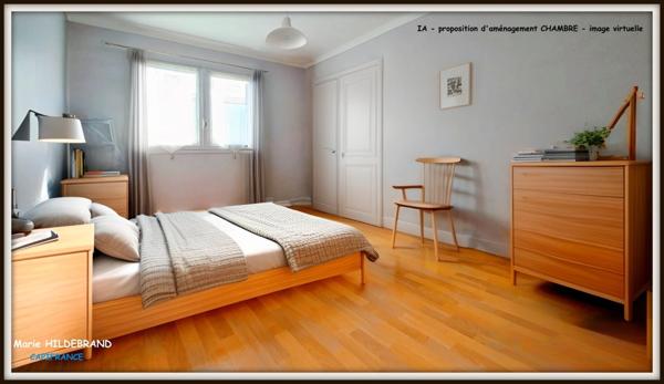 Maison de 90m² sur parcelle de 1000m² - 3 chambres et sous sol aménageable