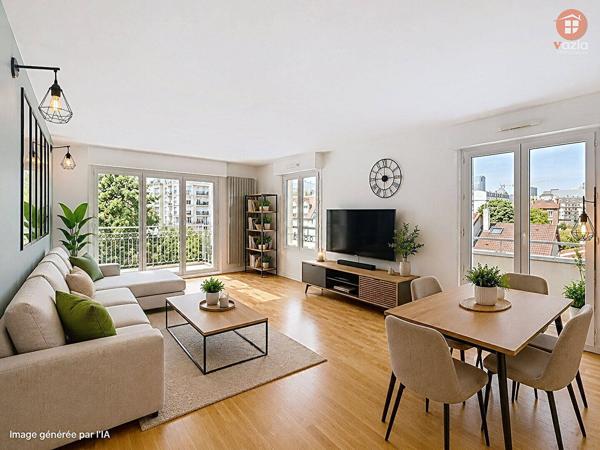 Appartement à vendre - Suresnes 5 pièces de 100.75 m²