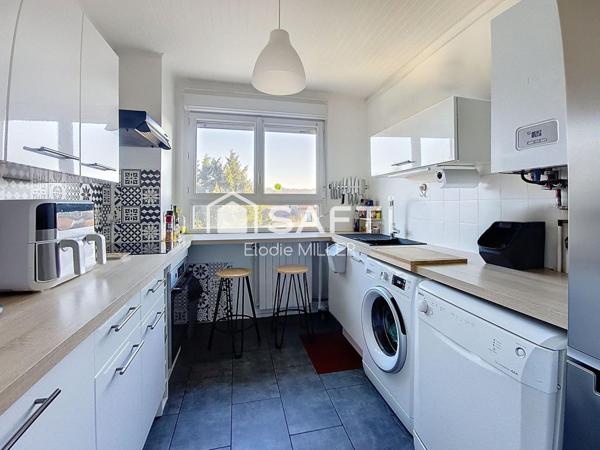 Appartement 3 pièces avec jardinet privatif