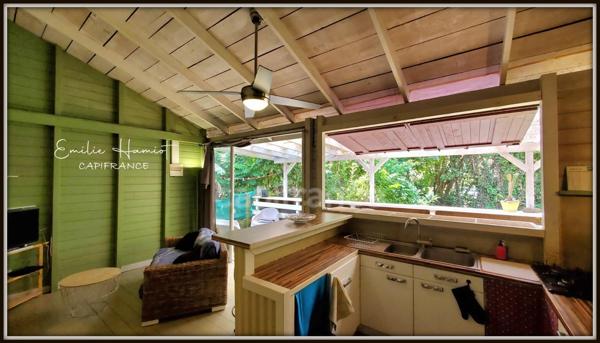 A louer - Case Pilote Fond Boucher - Maisonnette 2 pièces avec terrasse, piscine commune