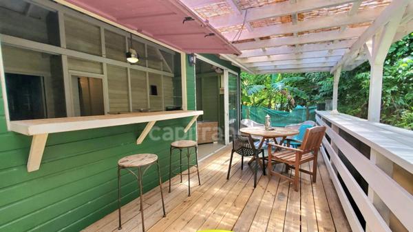 A louer - Case Pilote Fond Boucher - Maisonnette 2 pièces avec terrasse, piscine commune