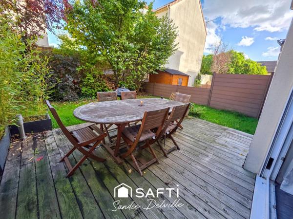 Appartement 2 pièces- 38m²- jardin- 2 places boxées