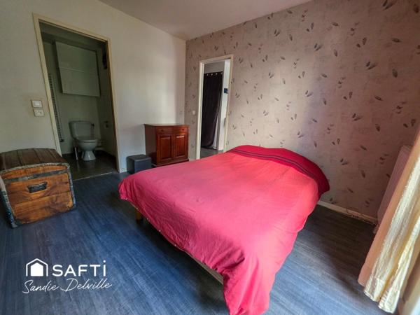 Appartement 2 pièces- 38m²- jardin- 2 places boxées