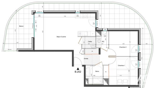 Appartement (neuf) à vendre 3 pièces 68 m² Grésy-sur-Aix