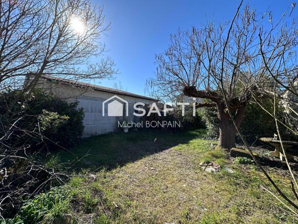 Ensemble immobilier divisible avec maison et hangar au cœur de Parempuyre