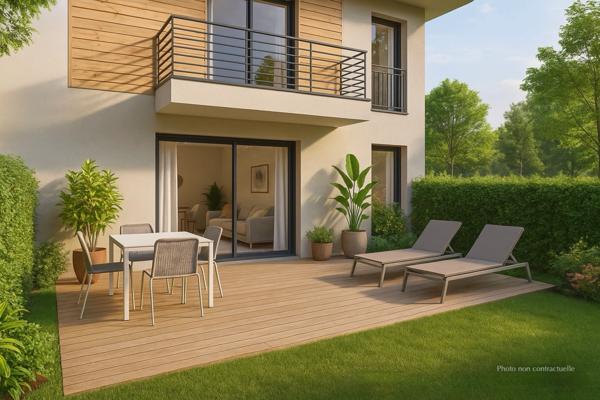 STUDIO AVEC JARDIN À VENDRE – BUSSY SAINT GEORGES (77)- Idéal investisseur ou premier achat – Prix très attractif