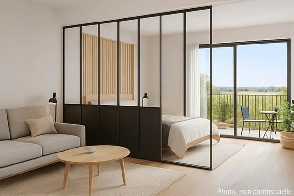 STUDIO AVEC JARDIN À VENDRE – BUSSY SAINT GEORGES (77)- Idéal investisseur ou premier achat – Prix très attractif