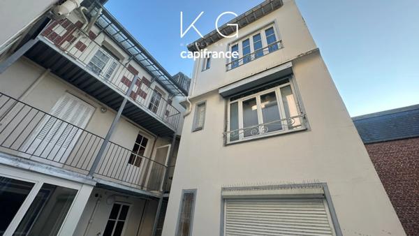 Deauville hypercentre proche Place Morny, appartement 46m2 à vendre 2 chambres, charme et luminosité