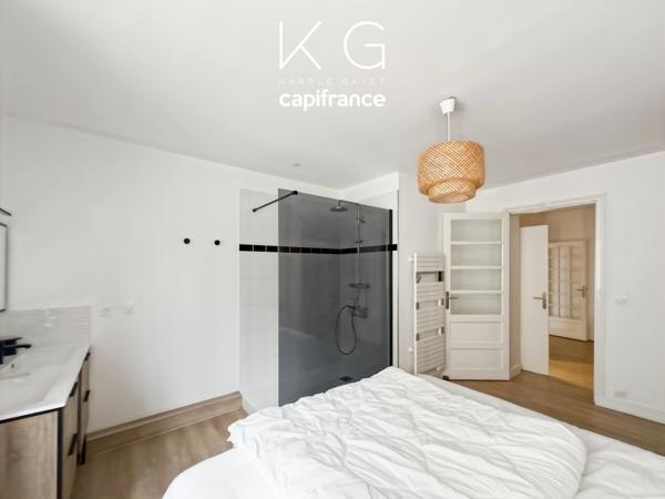 Deauville hypercentre proche Place Morny, appartement 46m2 à vendre 2 chambres, charme et luminosité