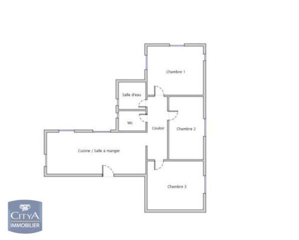 Appartement à louer 4 pièces 68.12m² Orange (84100)
