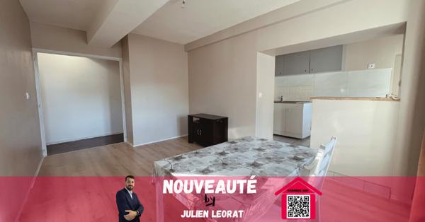 Appartement lumineux 2 chambres + bureau, sans charges, vue dégagée !