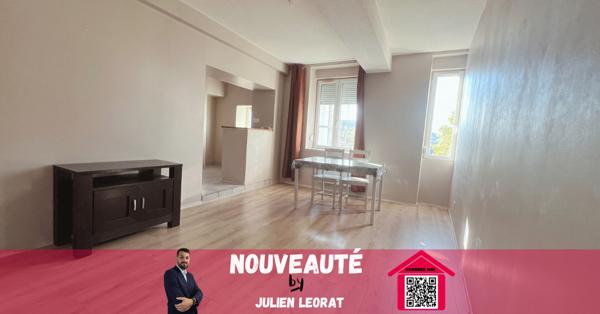 Appartement lumineux 2 chambres + bureau, sans charges, vue dégagée !