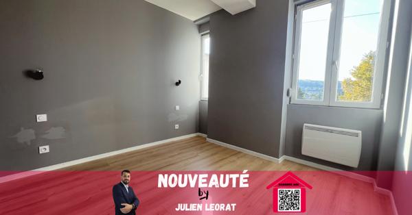 Appartement lumineux 2 chambres + bureau, sans charges, vue dégagée !