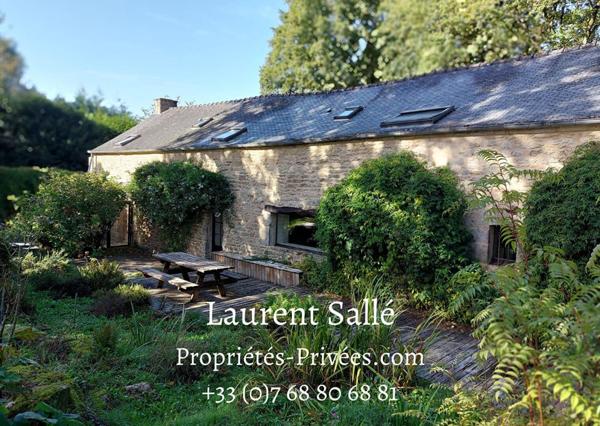 Questembert (56230) - Maison de caractère de 215 m² sur parc arboré de 1,5 ha