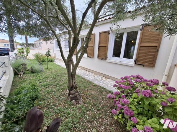 Plain pied de 91 m² hab avec 3 chambres et garage à SAINTES - Rive Gauche quartier Gendarmerie