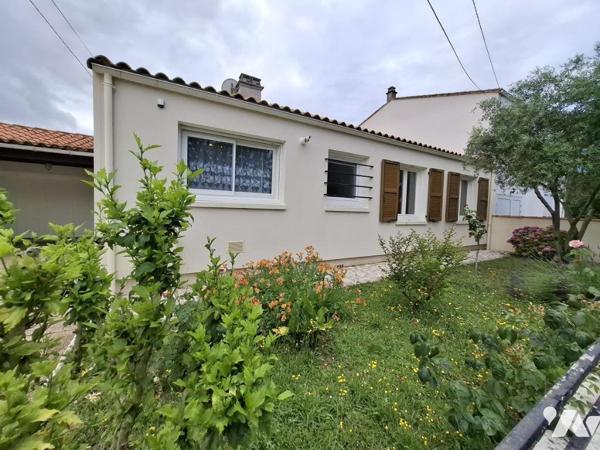 Plain pied de 91 m² hab avec 3 chambres et garage à SAINTES - Rive Gauche quartier Gendarmerie