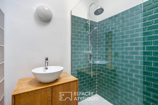 Loft avec patio dans une ancienne distillerie