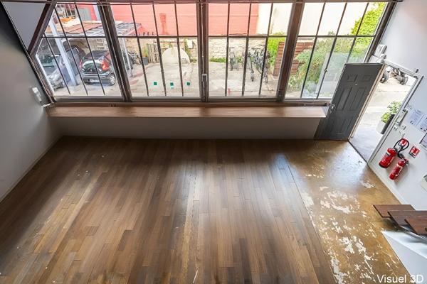 Loft avec patio dans une ancienne distillerie