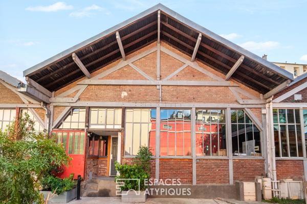 Loft avec patio dans une ancienne distillerie