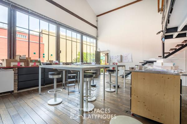 Loft avec patio dans une ancienne distillerie