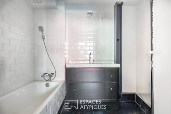 Loft avec patio dans une ancienne distillerie