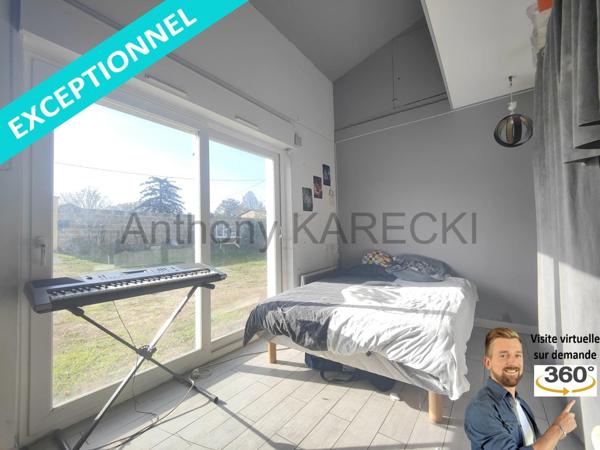 Maison 3 chambres + 1 bureau + garage + atelier