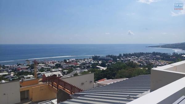 A louer appartement T2 vide à Saint Leu avec vue mer et environnement calme