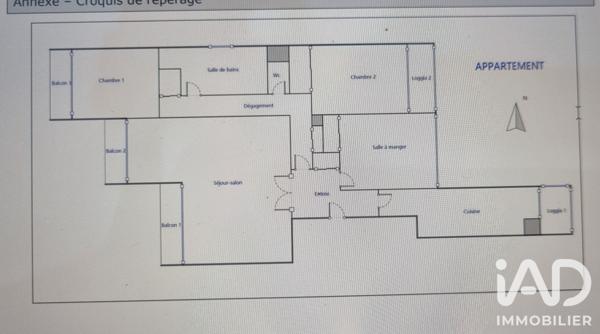 Appartement à vendre 4 pièces 104 m² Tarbes