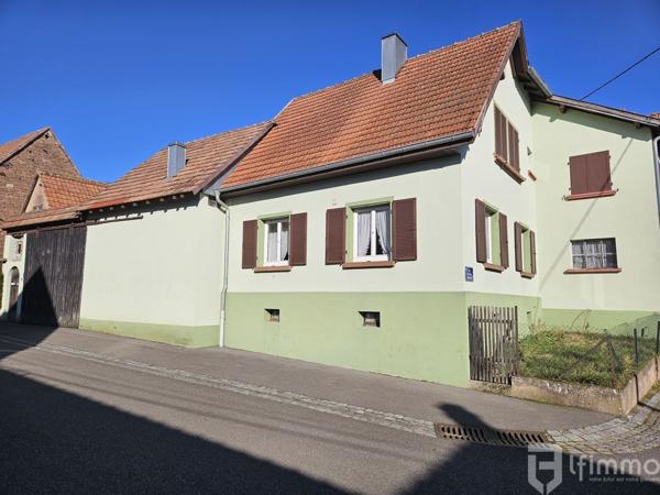 Corps de ferme avec maison 6 pièces - Uhrwiller (67350)