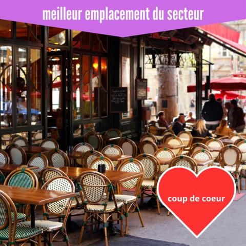 SAINTE MAXIME - BAR RESTAURANT BRASSERIE, TABAC avec LOGEMENT