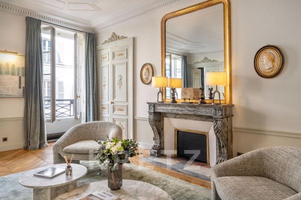 Appartement avec rénovations haut-de-gamme au coeur de Saint Germain des Près