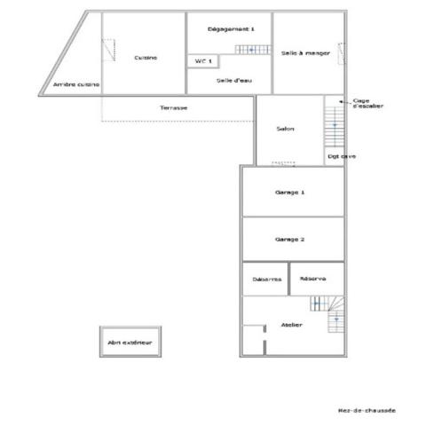 Maison 5 chambres - annexes attenantes - jardin