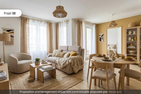 Appartement à vendre |                                       Mantes-la-Ville |                                        4 pièces  |  81 m²