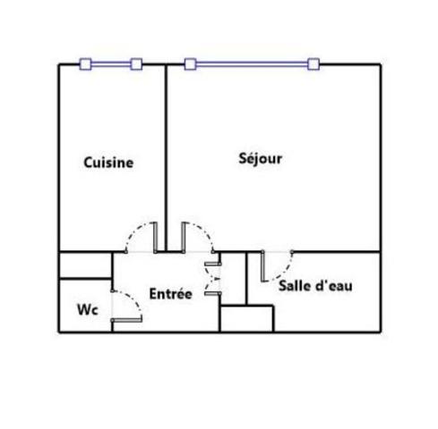 Studio à vendre 29 m² Châtenay-Malabry