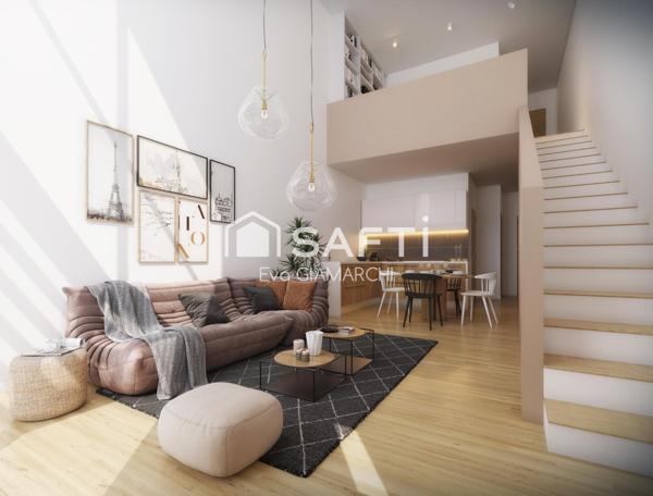 T4 neuf de 128,5 m2 avec une terrasse de 110,7m2