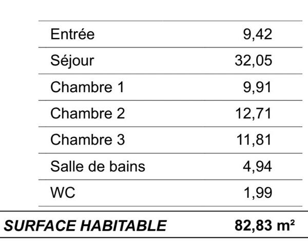 Dernier Etage Terrasse et Parkings dans le Bourg