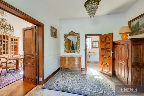 Demeure de prestige sur 1.5 hectares avec étang, dépendance et parc paysager -Trégueux (Baie de Saint-Brieuc)