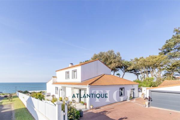 PORNIC - CORNICHE DU PORTEAU - FACE MER - VILLA 225M² -TERRAIN 1270M²