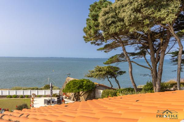 PORNIC - CORNICHE DU PORTEAU - FACE MER - VILLA 225M² -TERRAIN 1270M²