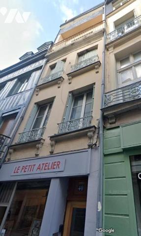ROUEN Centre - Appartement T1 (20 m²) vendu loué
