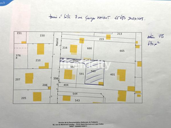 Terrain - 670 m² Exclusivité efficity