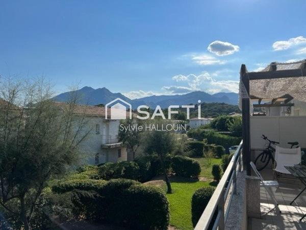 Appartement T3 bord de mer 44m² terrasse vue Mer