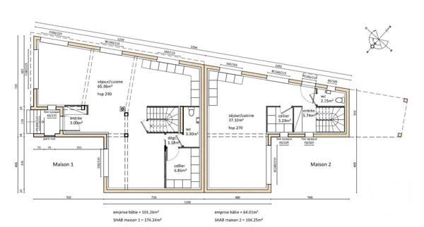 Terrain à vendre  667 m2 ST MAUR DES FOSSES - 94