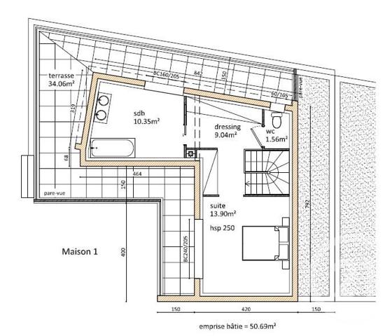 Terrain à vendre  667 m2 ST MAUR DES FOSSES - 94