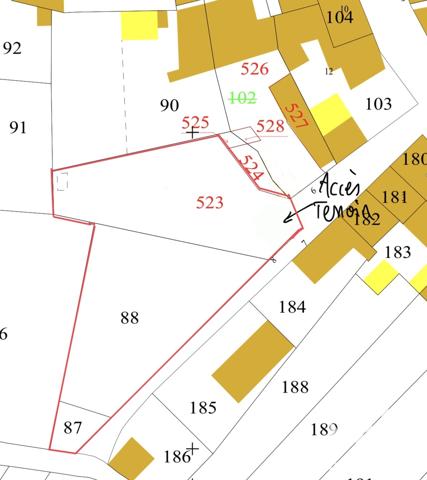 Terrain à vendre 1 042 m² Nersac