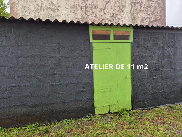 Appartement T3 rénové avec garage, atelier et terrain à Lanester (Morbihan)