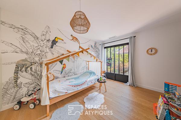 Villa d’architecte contemporaine esprit Bassin