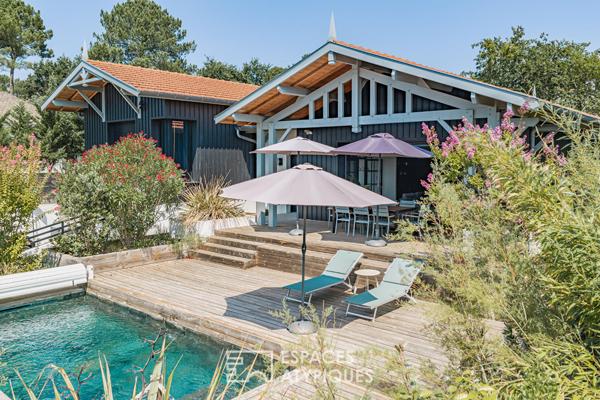 Villa d’architecte contemporaine esprit Bassin